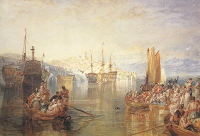 Joseph Mallord William Turner Saltash,Cornwall (mk31) Norge oil painting art